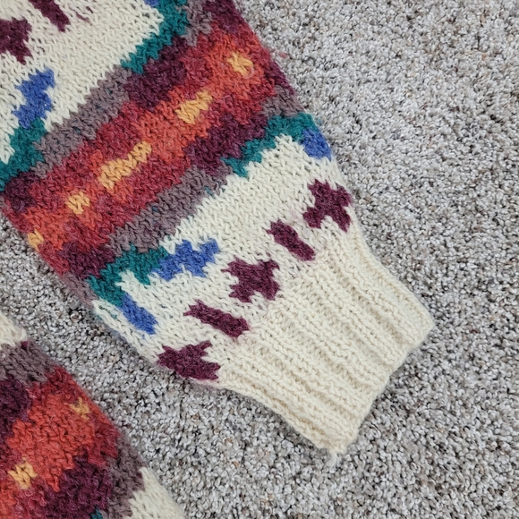 Tricots St Raphael Virgin Wool Crewneck Sweater Mens Medium - Picture 4 of 6